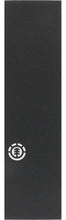 Load image into Gallery viewer, Element Skateboards Die-Cut Logo Black Griptape - 9" x 33"