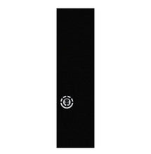 Load image into Gallery viewer, Element Skateboards Die-Cut Logo Black Griptape - 9&quot; x 33&quot;
